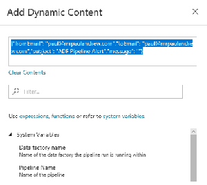 ADFv2 Variable String Interpolation – REST API Body – Welcome to the ...