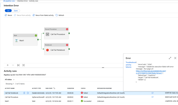 Get Any Azure Data Factory Pipeline Activity Error Details with Azure ...